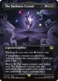 The Darkness Crystal (#335) (foil) (borderless) - Final Fantasy Varianten