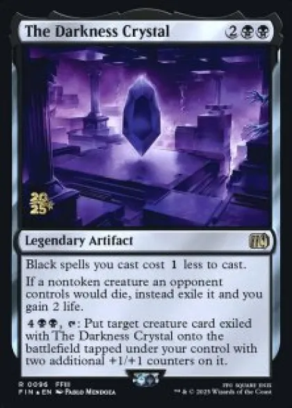 The Darkness Crystal (foil) - Final Fantasy Prerelease Promo's