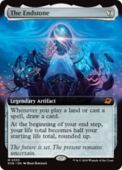 The Endstone (extended art) - Edge of Eternities Varianten