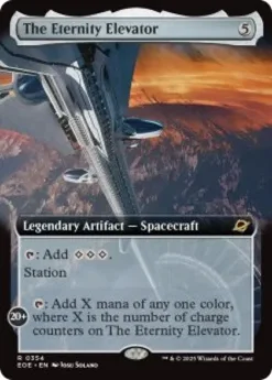 The Eternity Elevator (foil) (extended art) - Edge of Eternities Varianten