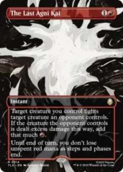 The Last Agni Kai (foil) (borderless) - Avatar: The Last Airbender Varianten