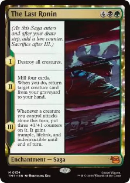 The Last Ronin (foil) - Teenage Mutant Ninja Turtles