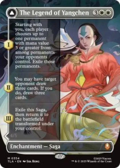 The Legend of Yangchen (borderless) - Avatar: The Last Airbender Varianten