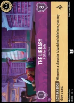 The Library, A Gift for Belle (foil) - Shimmering Skies