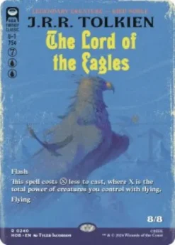 The Lord of the Eagles (#240) (foil) (borderless) - The Hobbit Varianten