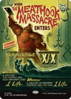 The Meathook Massacre (#486) (foil) (borderless) - Innistrad Remastered Varianten