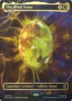 The Mind Stone (#385) (cosmic foil) (textless) - Marvel Super Heroes Varianten
