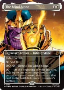 The Mind Stone (#386) (foil) (borderless) - Marvel Super Heroes Varianten