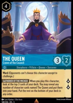 The Queen, Crown of the Council (foil) - Shimmering Skies