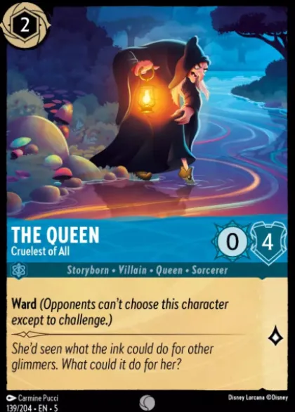 The Queen, Cruelest of All (foil) - Shimmering Skies