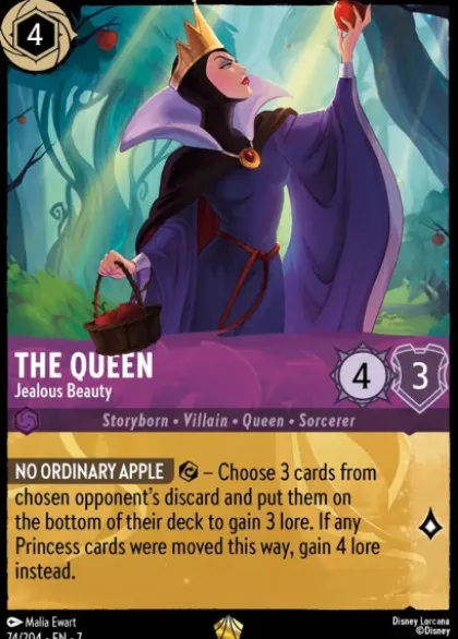 The Queen, Jealous Beauty - Archazia's island