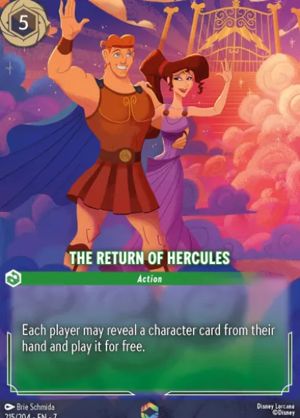 The Return of Hercules (foil) (borderless) - Archazia’s Island