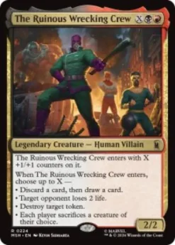 The Ruinous Wrecking Crew - Marvel Super Heroes