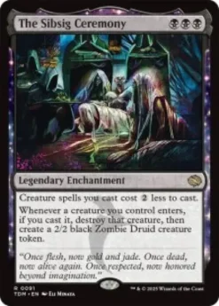 The Sibsig Ceremony (foil) - Tarkir: Dragonstorm