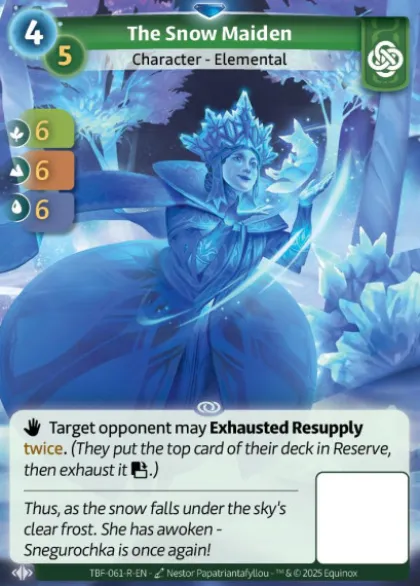The Snow Maiden (R) - Altered Trial by Frost