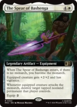 The Spear of Bashenga (extended art) - Marvel Super Heroes Commander Varianten