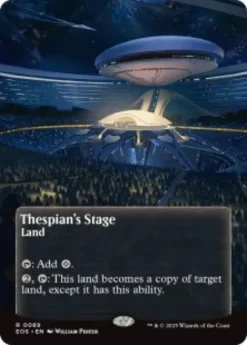 Thespian's Stage (#89) (borderless) - Edge of Eternities Stellar Sights