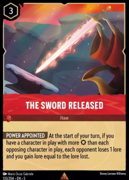 The Sword Released (foil) - Shimmering Skies