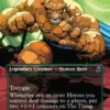 The Thing, Ben Grimm (foil) (borderless) - Marvel Super Heroes Varianten