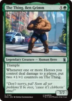 The Thing, Ben Grimm - Marvel Super Heroes