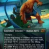 The Thing (#4) (foil) (borderless) - Marvel Super Heroes Commander