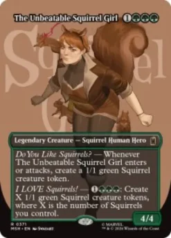 The Unbeatable Squirrel Girl (foil) (borderless) - Marvel Super Heroes Varianten