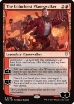 The Unluckiest Planeswalker - Mystery Booster Commander Edition