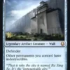 The Walls of Ba Sing Se (foil) - Avatar: The Last Airbender Prerelease Promo's