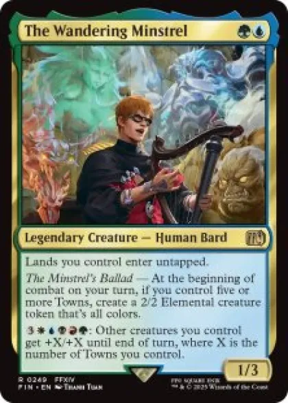 The Wandering Minstrel (foil) - Final Fantasy