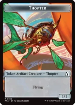 Thopter token (foil) (1/1) - Reality Fracture