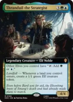 Thranduil the Strategist (extended art) - The Hobbit Eternal