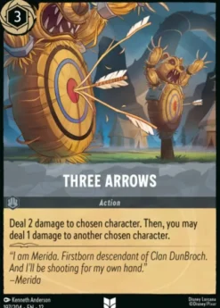 Three Arrows (foil) - Wilds Unknown