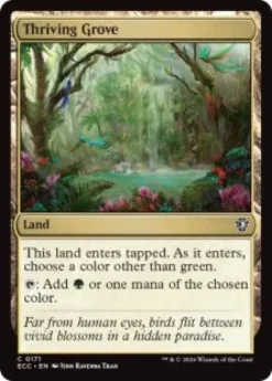 Thriving Grove - Lorwyn Eclipsed Commander