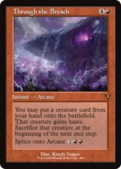 Through the Breach (#404) (foil) (showcase) - Innistrad Remastered Varianten