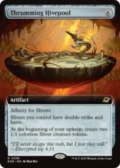 Thrumming Hivepool (extended art) - Edge of Eternities Varianten