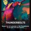 Thunderbolts front card - Marvel Super Heroes Commander