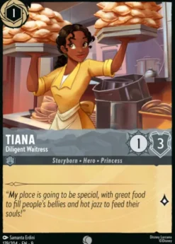 Tiana, Diligent Waitress (foil) - Fabled