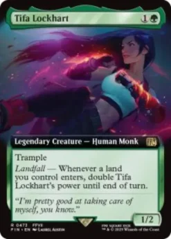 Tifa Lockhart (#473) (foil) (extended art) - Final Fantasy Varianten