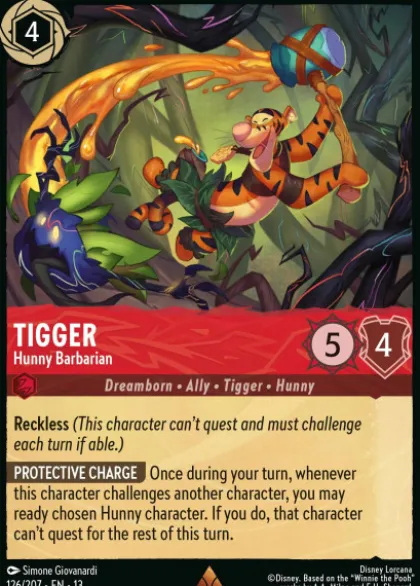 Tigger, Hunny Barbarian - Attack of the Vine