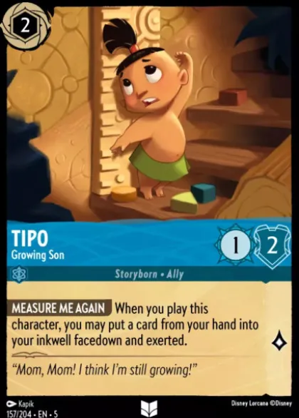 Tipo, Growing Son (foil) - Shimmering Skies