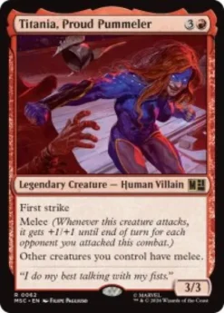 Titania, Proud Pummeler - Marvel Super Heroes Commander
