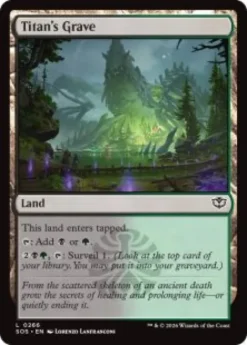 Titan's Grave - Secrets of Strixhaven