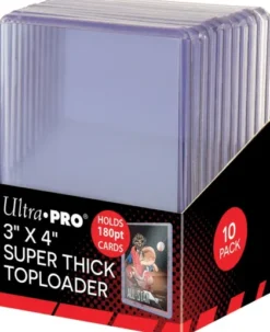Toploaders Super Thick 180pt Clear (10 stuks)