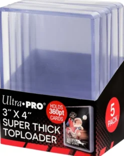 Toploaders Super Thick 360pt Clear (5 stuks)
