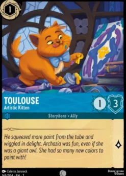 Toulouse, Artistic Kitten (foil) - Archazia's island