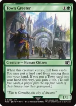 Town Greeter (foil) - Final Fantasy