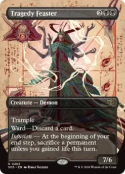 Tragedy Feaster (borderless) - Secrets of Strixhaven Varianten