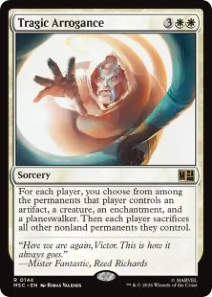 Tragic Arrogance - Marvel Super Heroes Commander