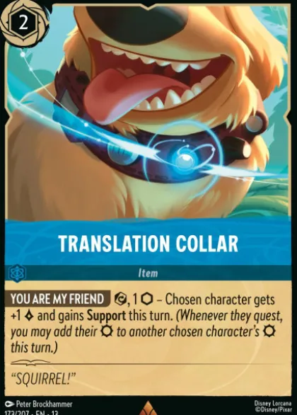Translation Collar - Attack of the Vine