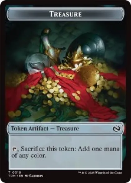 Treasure token - Tarkir: Dragonstorm